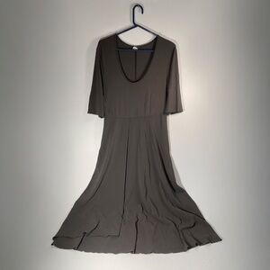 Warm Grey Dress | Unbranded
